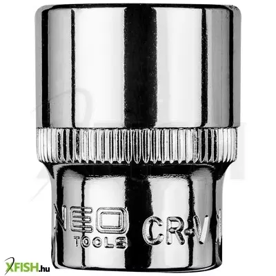 Neotools dugókulcs 17mm, 3/8, hatlapú