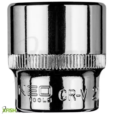 Neotools dugókulcs 21mm, 3/8, hatlapú