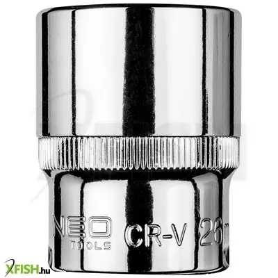 Neotools dugókulcs 26mm, 1/2, hatlapú