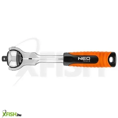 Neotools racsnis kulcs 3/8, forgófejes 360°, 72 fog