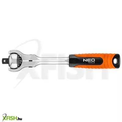 Neotools racsnis kulcs 1/2, forgófejes 360°, 72 fog