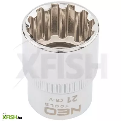 Neotools dugókulcs 21mm, 1/2, spline