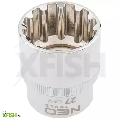 Neotools dugókulcs 27mm, 1/2, spline