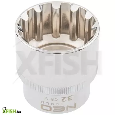 Neotools dugókulcs 32mm, 1/2, spline