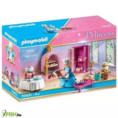 Playmobil kastély cukrászda
