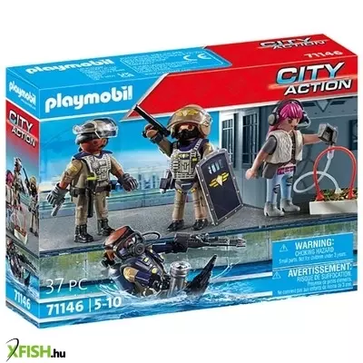 playmobil swat - figuraszett