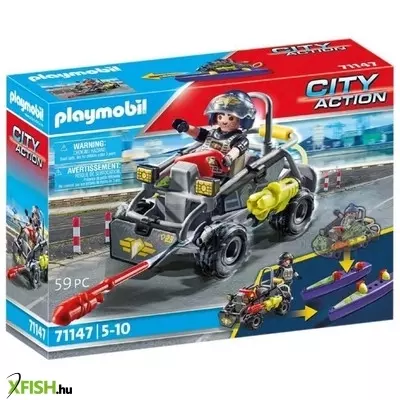 Playmobil swat - terepjáró quad