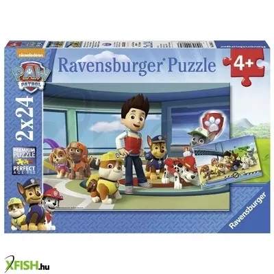 Ravensburger mancs őrjárat jó szimat 2 X 24 darabos puzzle