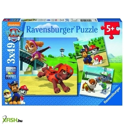 Ravensburger mancs őrjárat 3 X 49 darabos puzzle