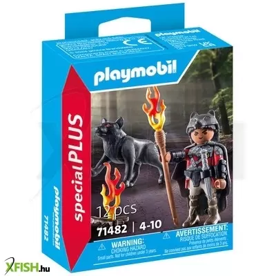 Playmobil harcos farkassal