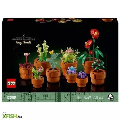 Lego icons 10329 apró cserepes növények