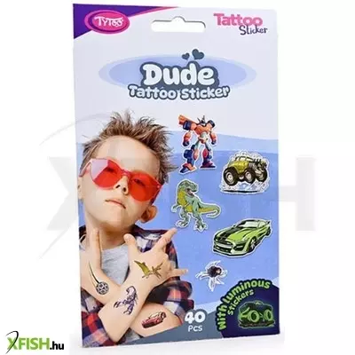 Tytoo dude tetoválás matrica szett