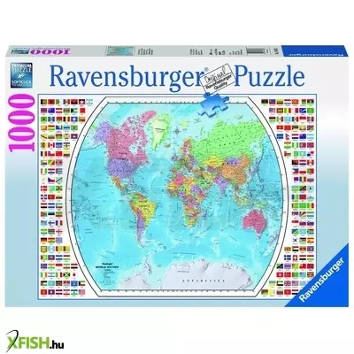 Ravensburger politikai világtérkép 1000 db puzzle