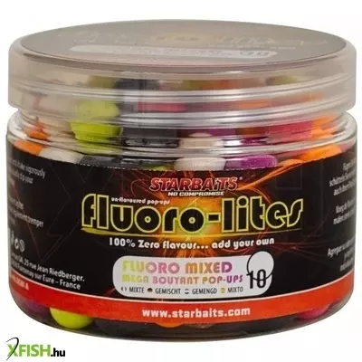 Starbaits Fluoro Lite Pop Up 10 Mm - Mixed Color