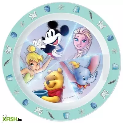 Műa. disney100 mikrózható lapostányér