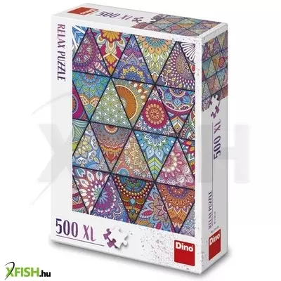 Dino puzzle 500xl db - relax mandalák