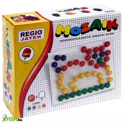 megaplast mozaik képkirakó 80 darabos készlet