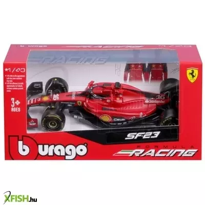 Bburago 1 /43 f1 versenyautó - ferrari sf-23 #16 (charles leclere)