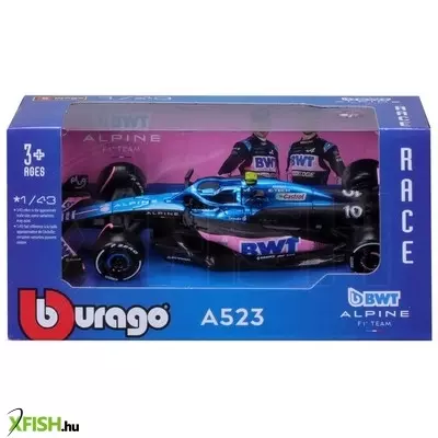 Bburago 1 /43 f1 versenyautó - alpine a523 #10 (pierre gasly)
