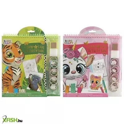 Grafix nyomdázz és ragassz foglalkoztatófüzet, 2 féle