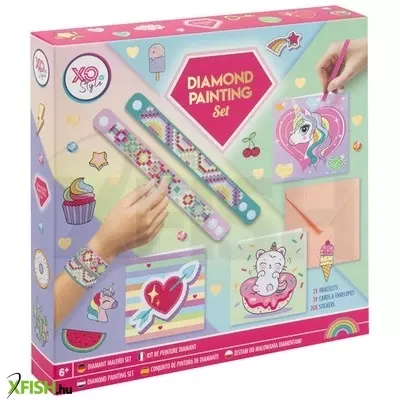 Grafix gyémántfestős karkötő készítő, 2 db /csomag 2 féle