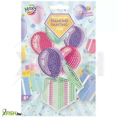 Grafix gyémántfestős üdvözlőlap készítő borítékkal, 3 féle