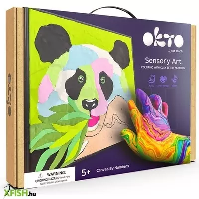 Okto sensory art kids panda