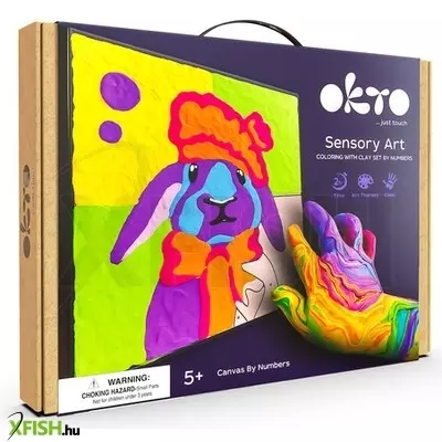 Okto sensory art kids nyuszi