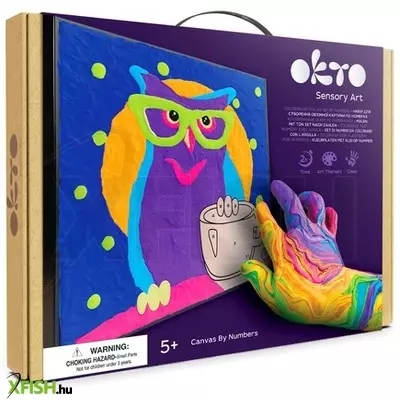 Okto sensory art kids bagoly