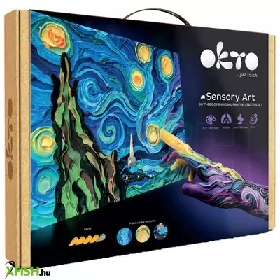 Okto sensory art kreatív szett csillagos éjszaka