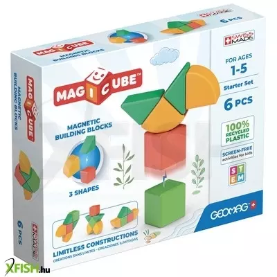 Geomag magicube recycled kezdőszett 6 db