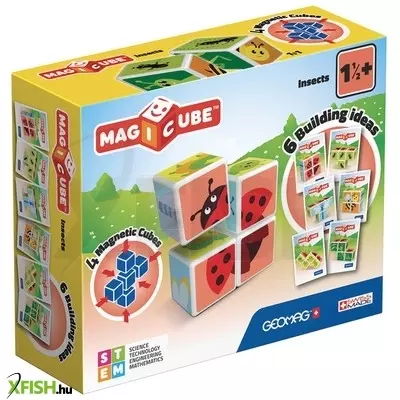 Geomag magicube printed rovarok 7 db