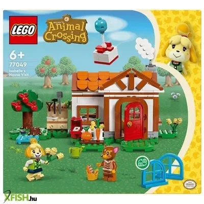 Lego animal crossing 77049 isabelle látogatóba megy