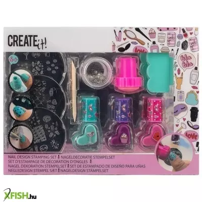 Create it! körömdíszítő nyomda szett
