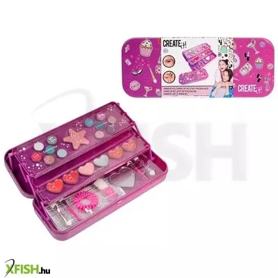Create it! sminkszett 3 emeletes fémdobozban