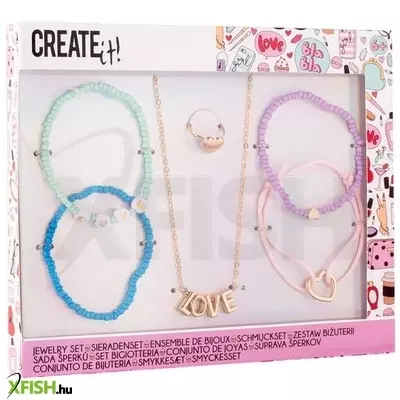Create it! ékszerszett, 4 féle