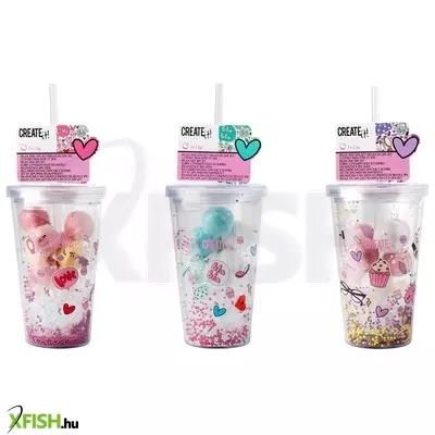 Create it! szappan és fürdőbomba pohárban, 3 féle