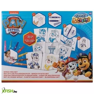 slammer fújós filctoll szett - mancs őrjárat