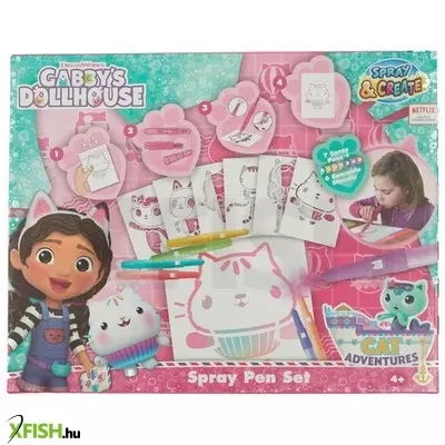 Slammer fújós filctoll szett - gabi babaháza