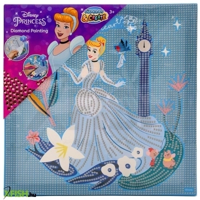 Slammer gyémántfestés vászonra - hamupipőke