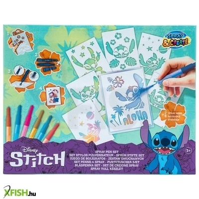 Slammer fújós filctoll szett - stitch