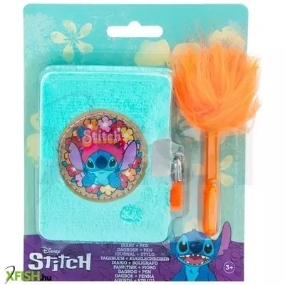 slammer napló lakattal és tollal - stitch