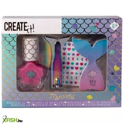 Create it! sellő manikűr készlet