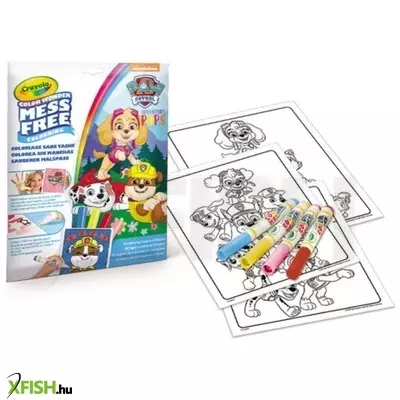 Crayola colour wonder mancs őrjárat színező
