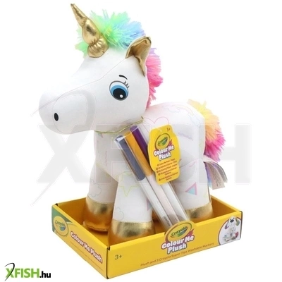 crayola kiszínezhető plüss unikornis