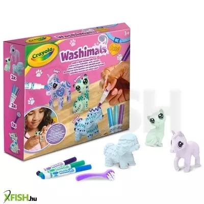 crayola washimals pasztell állatkák készlet
