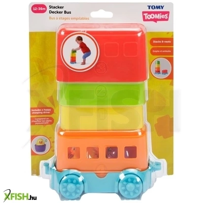 Tomy toomies kukucska tojáskák emeletes busz