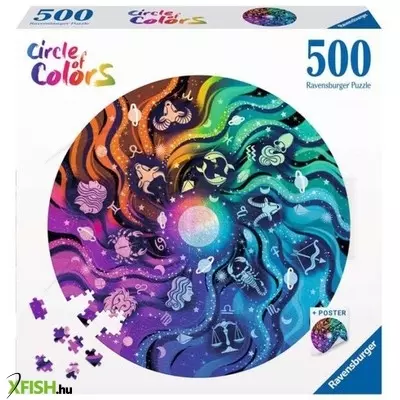 Ravensburger puzzle 500 db kör - csillagászat