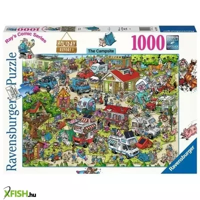 Ravensburger puzzle 1000 db - üdülő 1