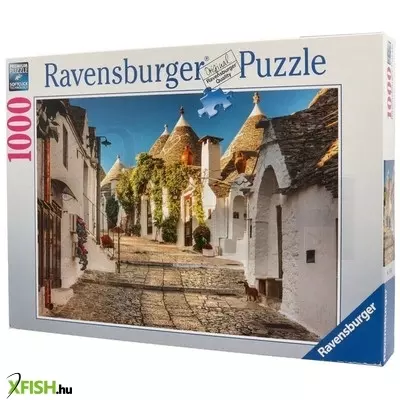 Ravensburger puzzle 1000 db - puglia alberobello